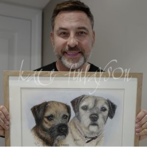 David Walliams And His Dogs