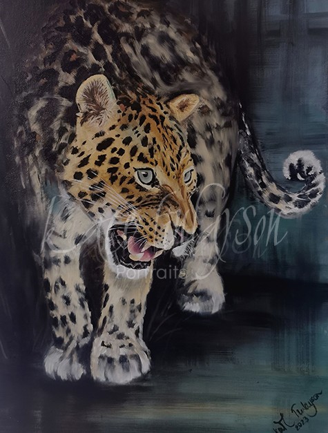 Portrait of African Wildlife by Kate Finlayson